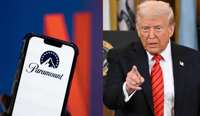 Donald Trump se retracta y dice ahora que "no debería involucrarse" en la lucha entre Netflix y Paramount por Warner