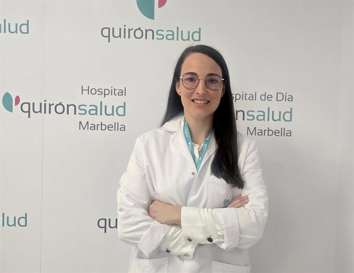 Archivo - La doctora Nerea Costas Torrijo, jefa del Servicio de Reumatología del Hospital Quirónsalud Marbella