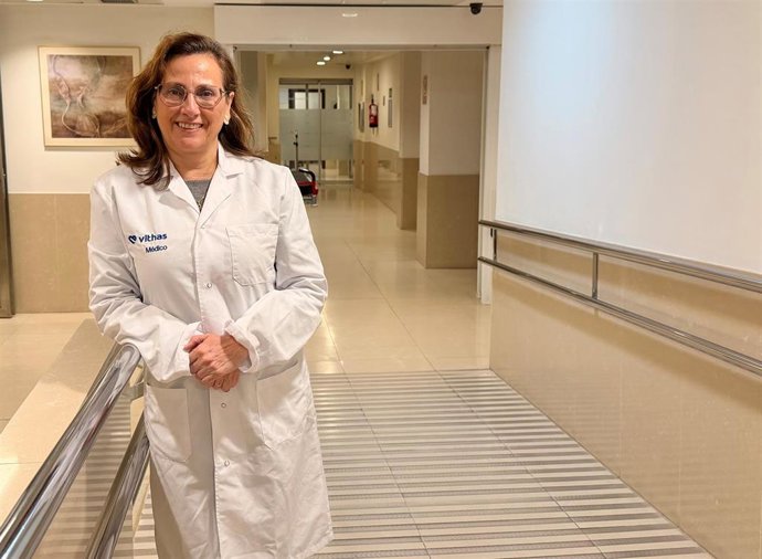 La doctora María Victoria Sánchez Simonet, jefa de la Unidad de Medicina Interna del Hospital Vithas Málaga,