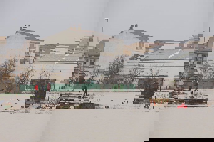 Huétor Tájar tras el paso de la borrasca Leonardo