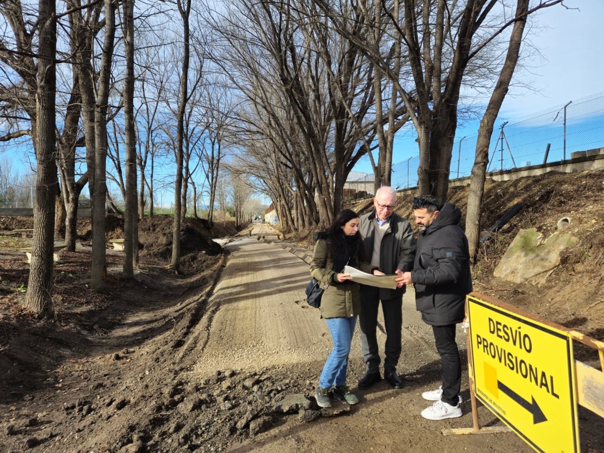 Comienzan las obras de la senda verde en el Riacho de la Morda para crear espacios de ocio y recreo