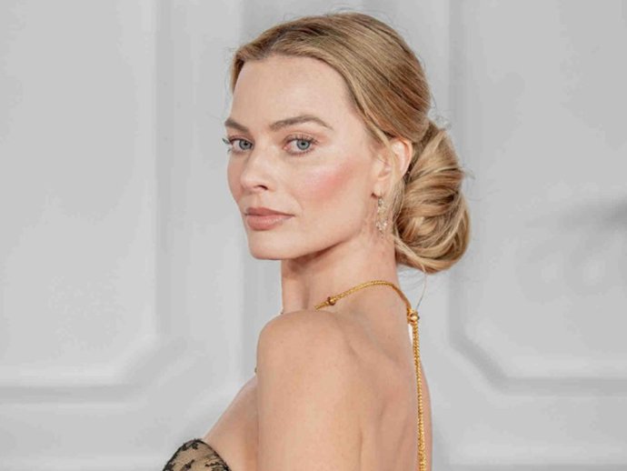 Margot Robbie en la premier de 'Cumbres Borrascosas'
