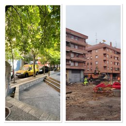 La Plaza de la Constitución antes y después de las obras