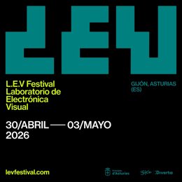 Cartel del L.E.V. Festival (Gijón)