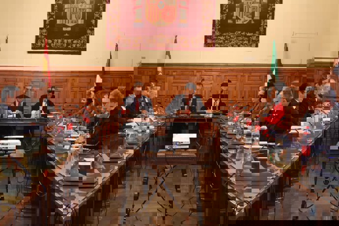 Reunión comisión mixta Junta-TSJA