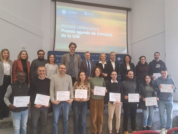 Entrega de los Premios Agenda de Transición de la UIB