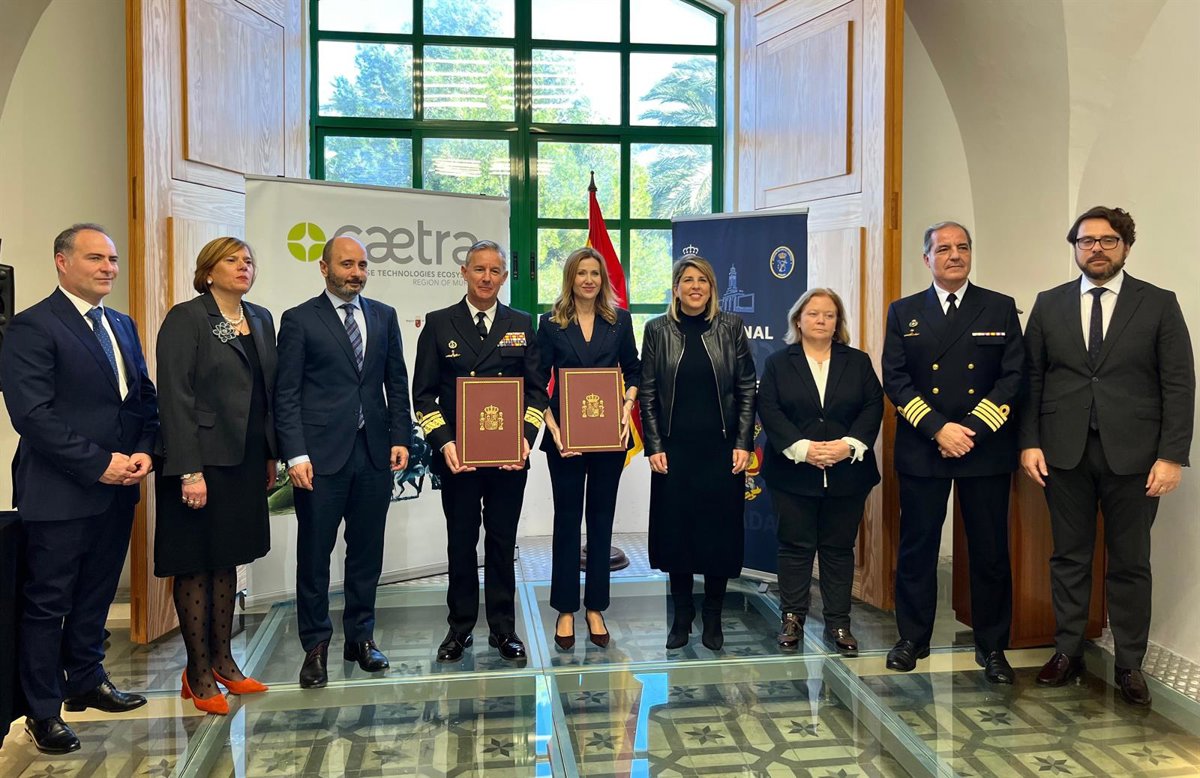 Murcia y la Armada sellan una alianza para convertir Cartagena en polo nacional de innovación en defensa naval