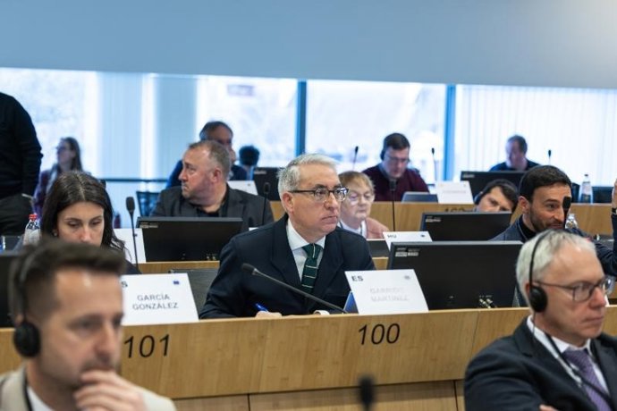 El director general de Fondos y Relaciones con la UE, Jesús Ángel Garrido, interviene en Bruselas en la Comisión de Política de Cohesión Territorial y Presupuestos de la UE (COTER) del Comité Europeo de las Regiones (CdR)