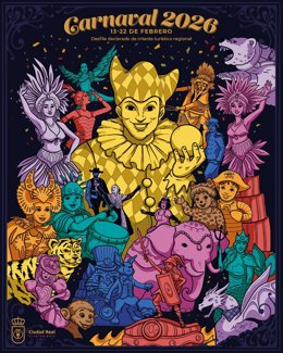 Cartel Carnaval Ciudad Real