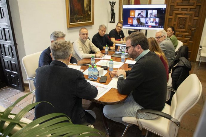 Reunión del Comité Provincial de Emergencias de la Diputación de Córdoba.