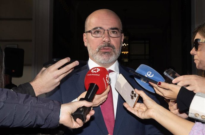 Archivo - El delegado del Gobierno en Madrid, Francisco Martín