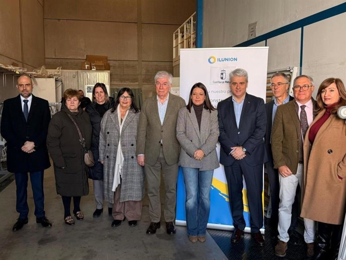 Visita a la nave de gestión del servicio en Illescas.