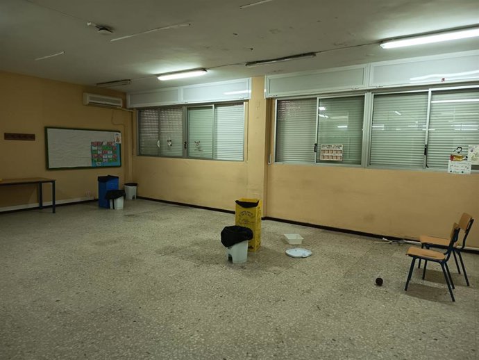 Estado del CEIP Fernando Feliú de Gerena (Sevilla)