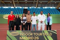 El World Indoor Tour Gold se prepara para el "ambiente único" de Gallur