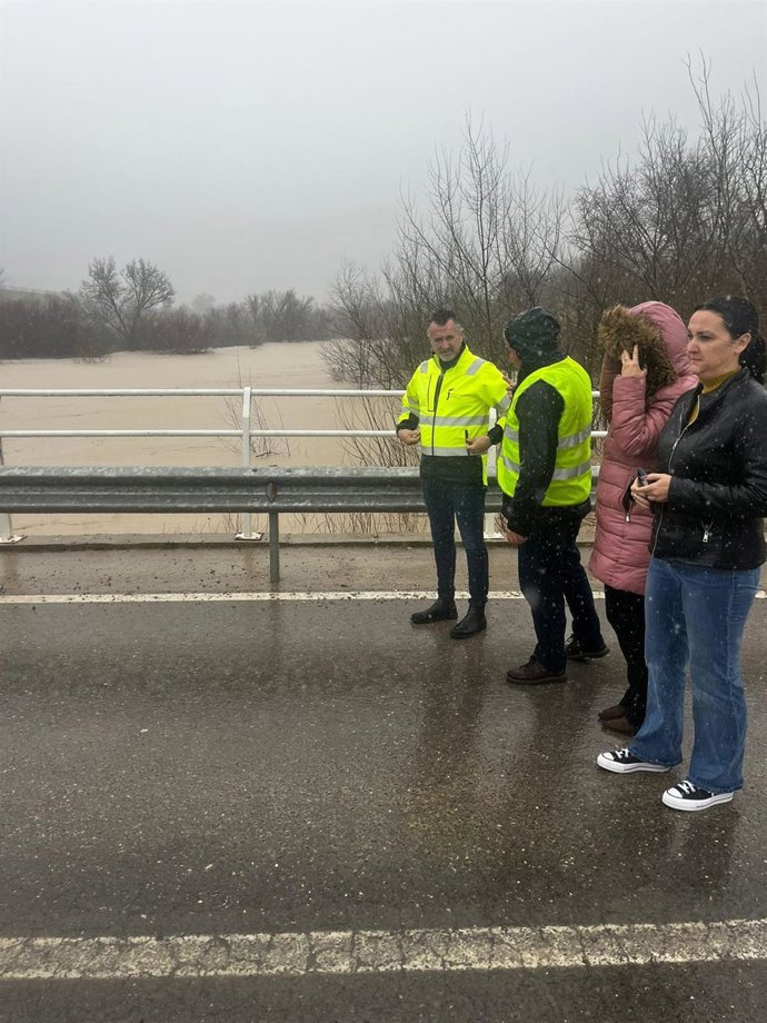 Visita de Agea a las carreteras de la provincia