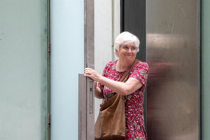 Archivo - L'exeurodiputada Clara Ponsatí