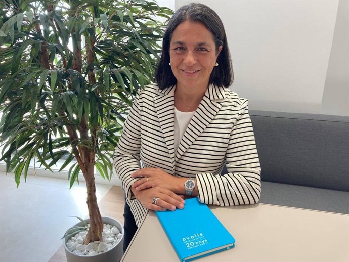 La consellera delegada d'Avalis Anna Alvarez