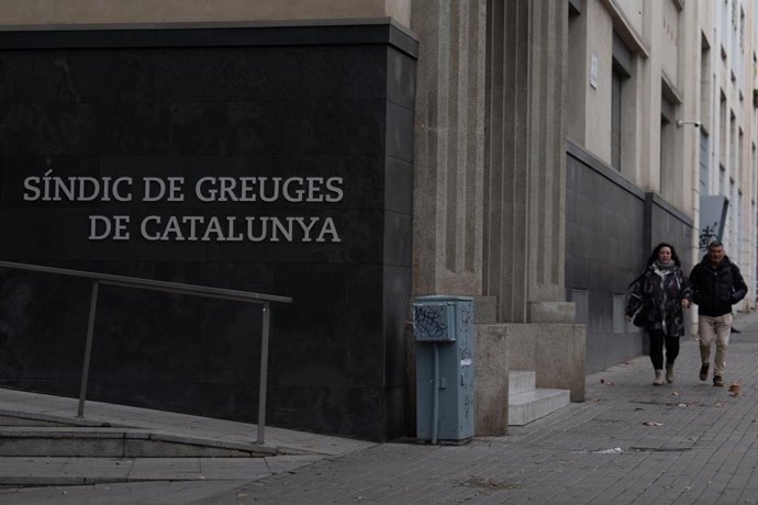 Archivo - La sede de la sindicatura de Greuges en paseo Lluís Companys 7, a 9 de febrero de 2024, en Barcelona, Catalunya (España).