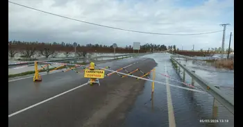 Quince carreteras se encuentran cortadas al tráfico en Extremadura