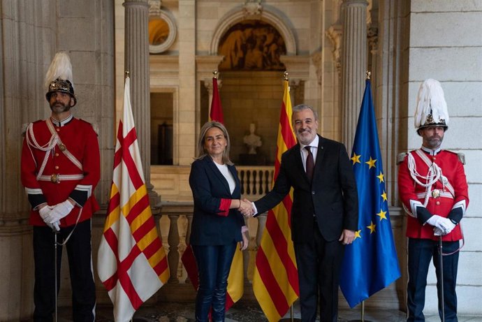 Tolón y Collboni se han reunido este jueves.