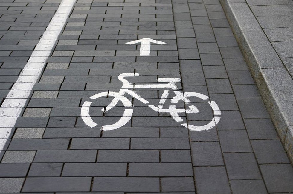 Archivo - Carril bici