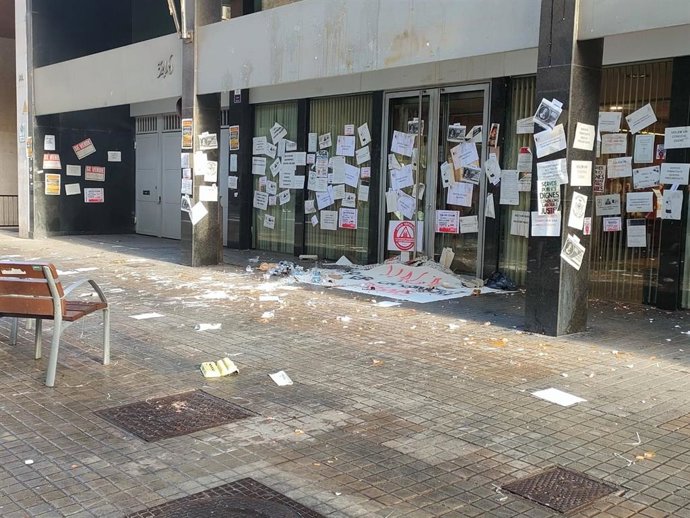 Façana de l'IMSS de Barcelona aquest dijous