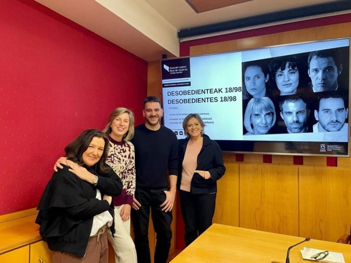 Presentación de la obra ‘Desobedienteak 18/98’