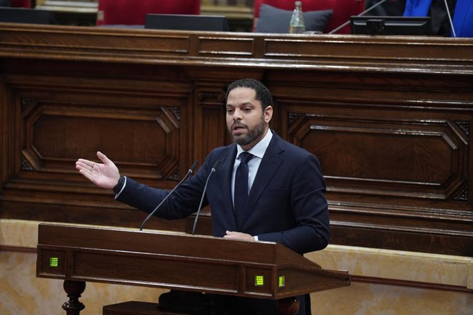 El secretari general de Vox i líder de la formació a Catalunya, Ignacio Garriga