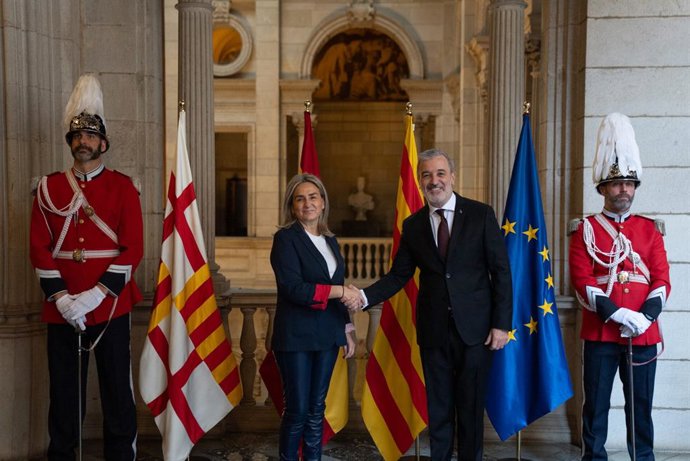 Tolón y Collboni se han reunido este jueves.