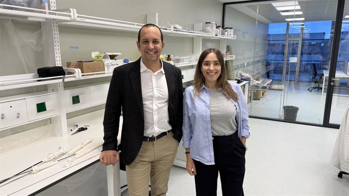 Los fundadores de Aortyx, Jordi Martorell y Noemí Balà