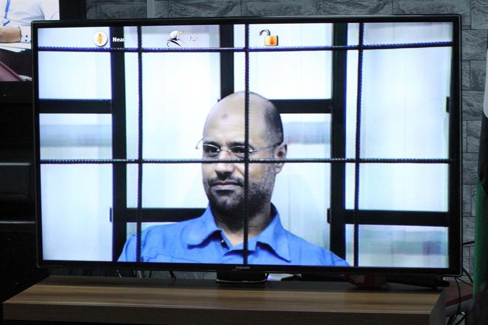 Archivo - Saif al Islam, hijo mayor del exlíder libio Muamar Gadafi