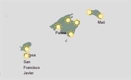 El tiempo hoy, viernes 6 de febrero, en Baleares.