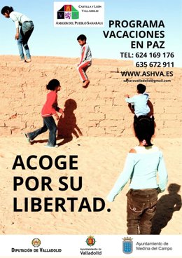 Nueva edición en Valladolid del programa 'Vacaciones en Paz' para la acogida temporal de menores saharauis.