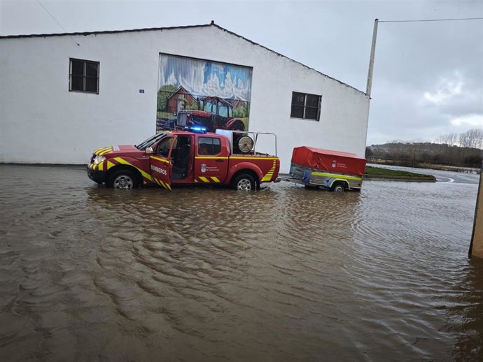 Tres carreteras de la provincia de Salamanca siguen cortadas tras el paso de Leonardo.