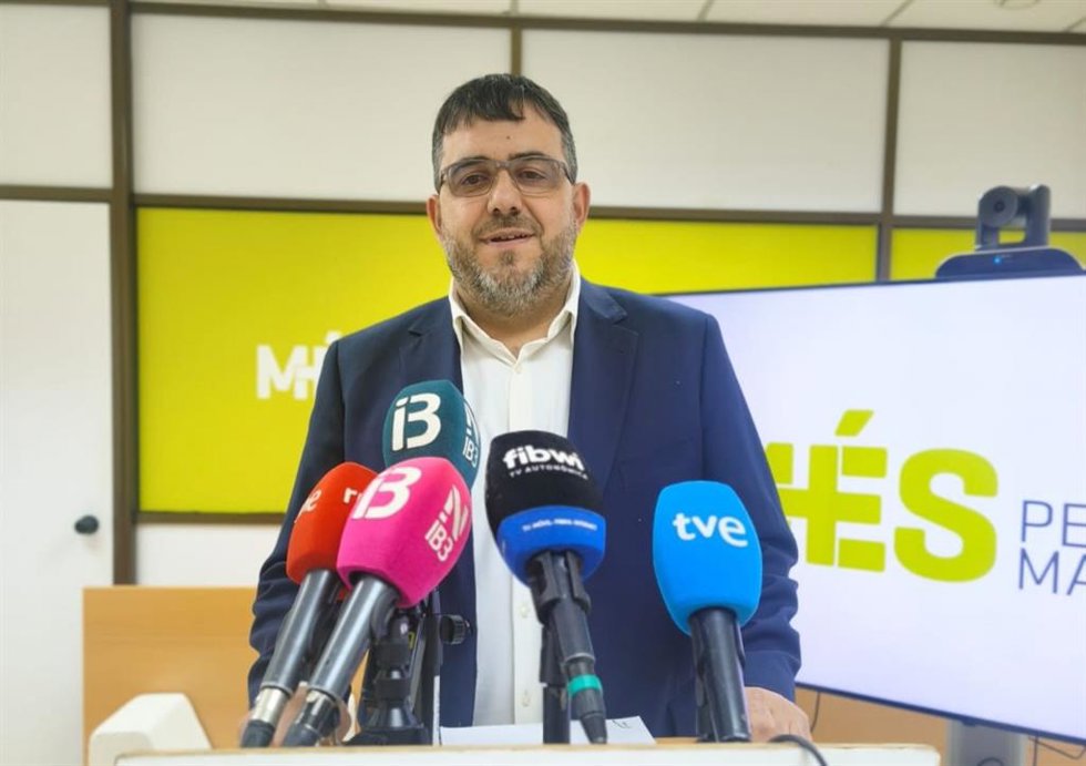 El diputado de MÉS per Mallorca y Més per Menorca adscrito al grupo plurinacional Sumar, Vicen Vidal.