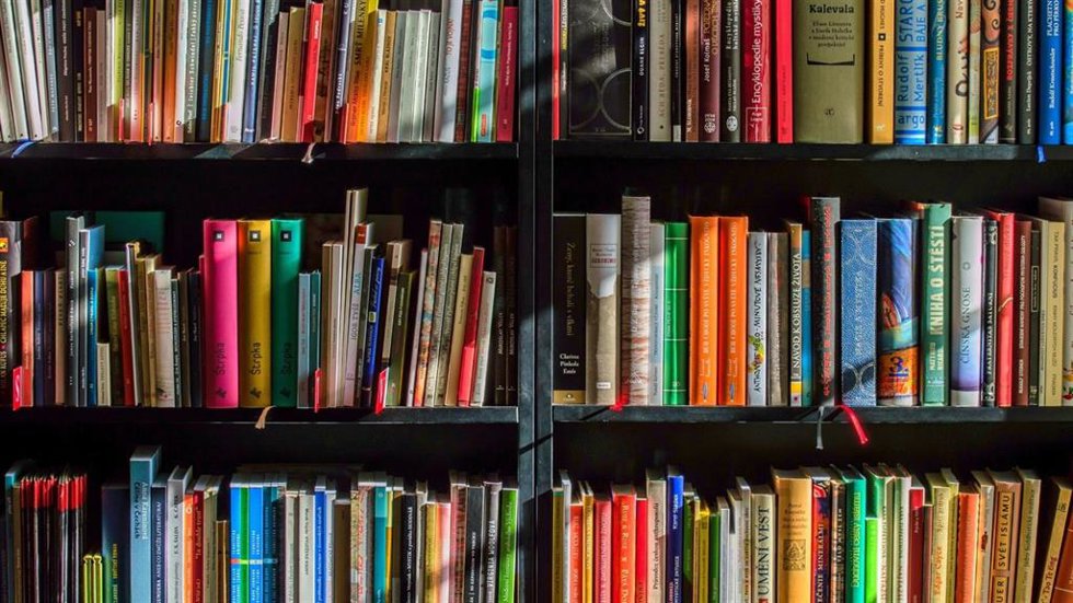 Archivo - Libros en una biblioteca pública de Canarias