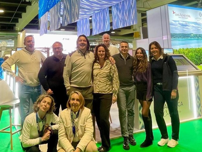 La delegación del Consell de Mallorca en la Fespo & Golf Messe