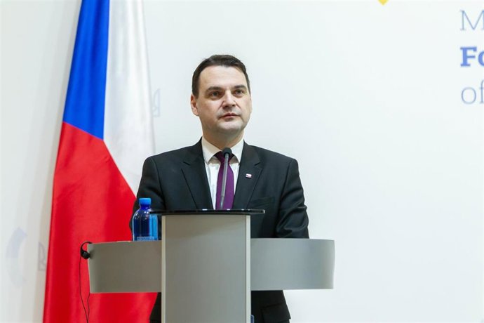 El ministro de Exteriores checo, Petr Macinka.