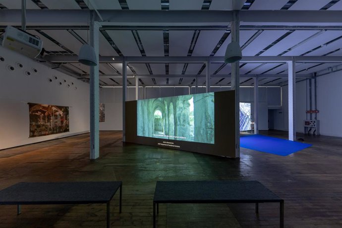 Un dels espais de la mostra