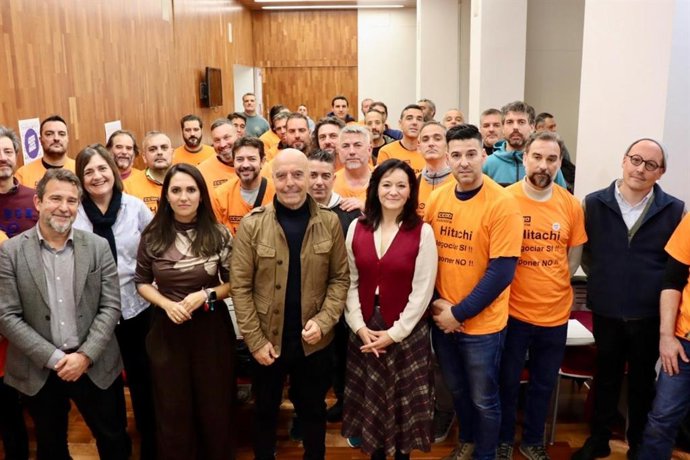 Las direcciones provinciales del PSOE y de CCOO de Córdoba manifiestan su apoyo a los trabajadores de la planta cordobesa de Hitachi Energy.