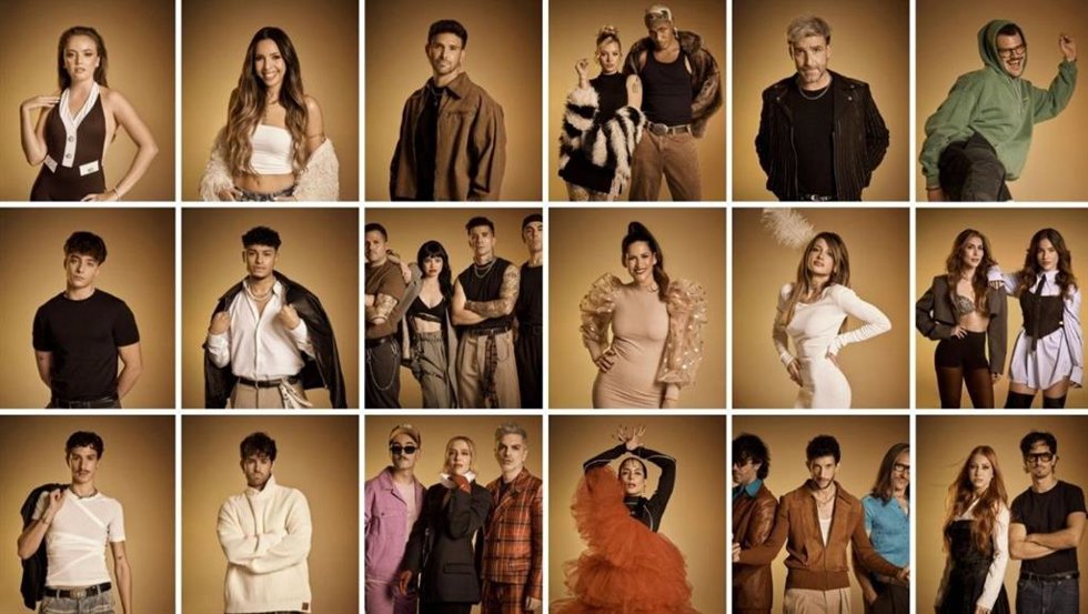 Los 18 participantes de la edición de 2026 del Benidorm Fest