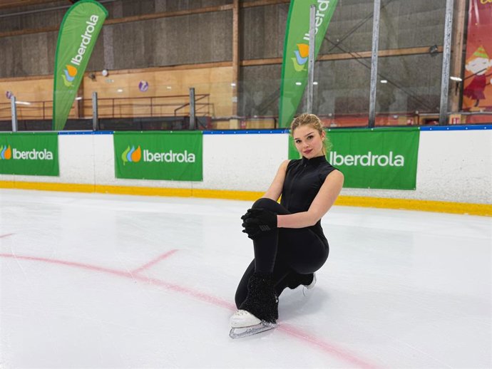 Archivo - La patinadora Sofía Val.