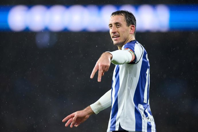 El jugador de la Real Sociedad Mikel Oyarzabal.