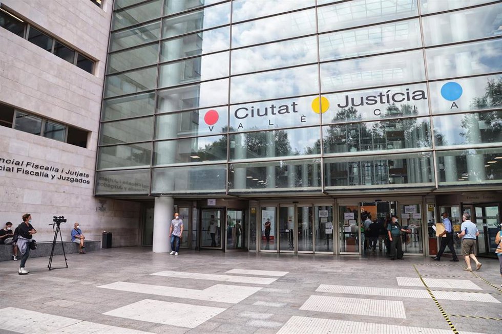 Archivo - Fachada de la Ciudad de la Justicia de Valncia