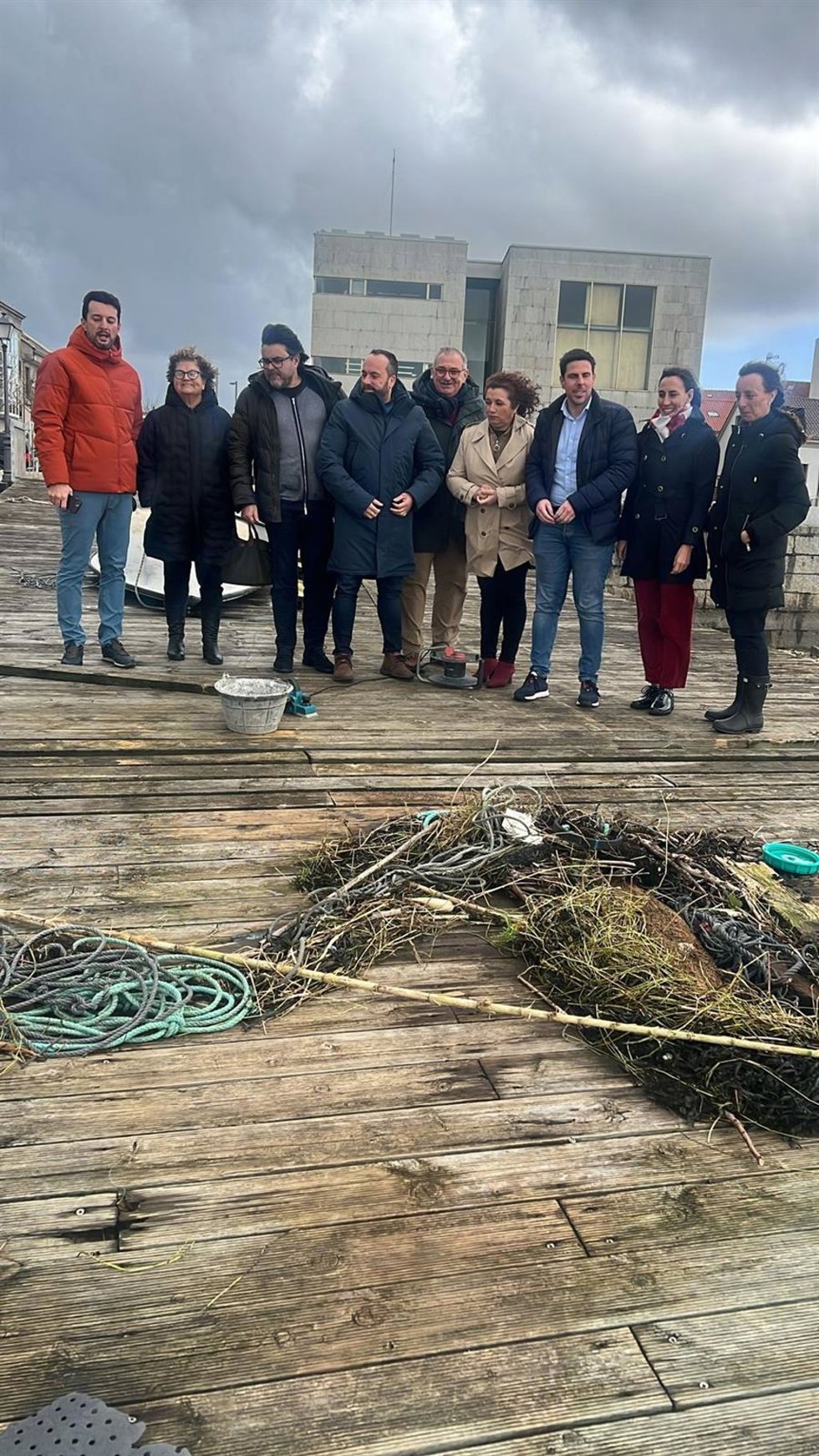 Cargos socialistas este viernes en A Illa de Arousa (Pontevedra)