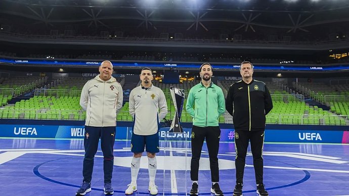 De izda a dcha: Jorge Braz, Bruno Coelho, Mario Rivillos y Jesús Velasco