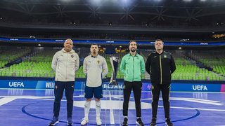 De izda a dcha: Jorge Braz, Bruno Coelho, Mario Rivillos y Jesús Velasco