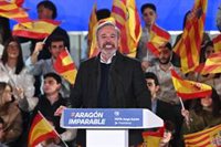 Azcón asegura que el PP va a dar la batalla al PSOE y pide concentrar el voto