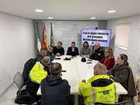 Evacuadas doce viviendas en Vejer de la Frontera (Cádiz) por un derrumbe a causa del temporal