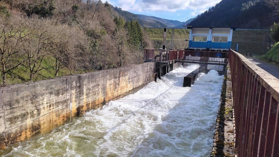 Archivo - Embalse de Undurraga, en Zeanuri (Bizkaia)